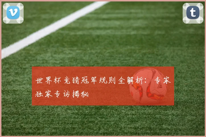 世界杯竞猜冠军规则全解析:专家独家专访揭秘